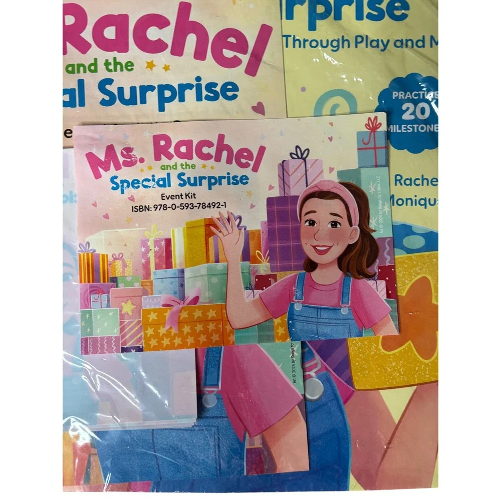 Ms. Rachel Special Surprise Event Kit Children OS Multicolor New Speech Learning